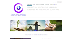 Desktop Screenshot of holistichealthrevolution.com
